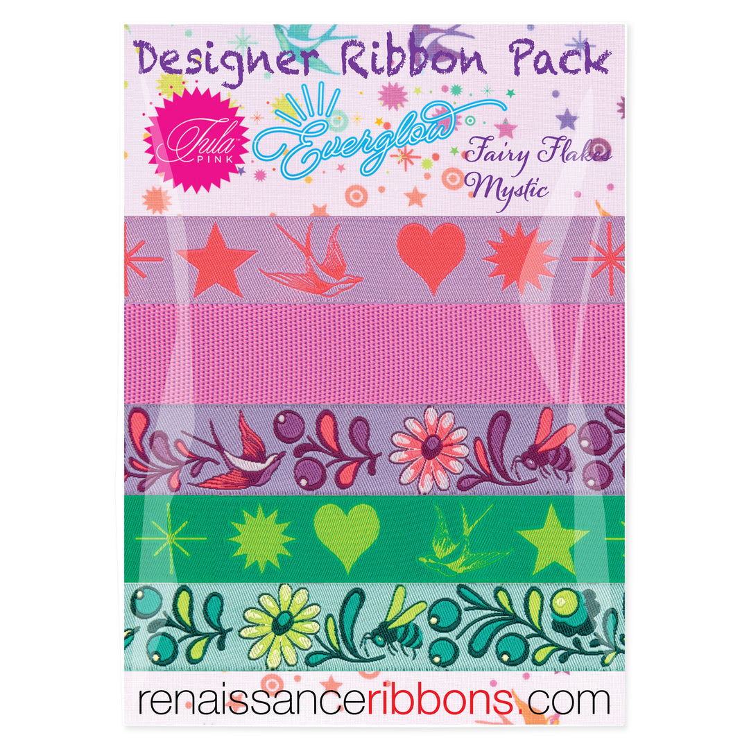 Tula Pink - Fairy Flakes in Mystic - Designer Pack
