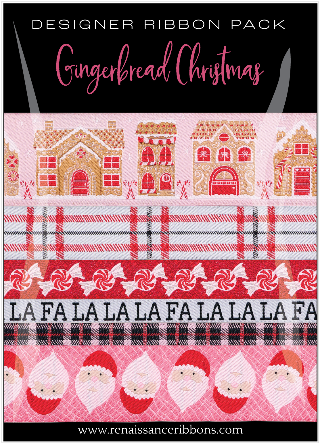 Gingerbread Christmas Designer Pack – Renaissance Ribbons