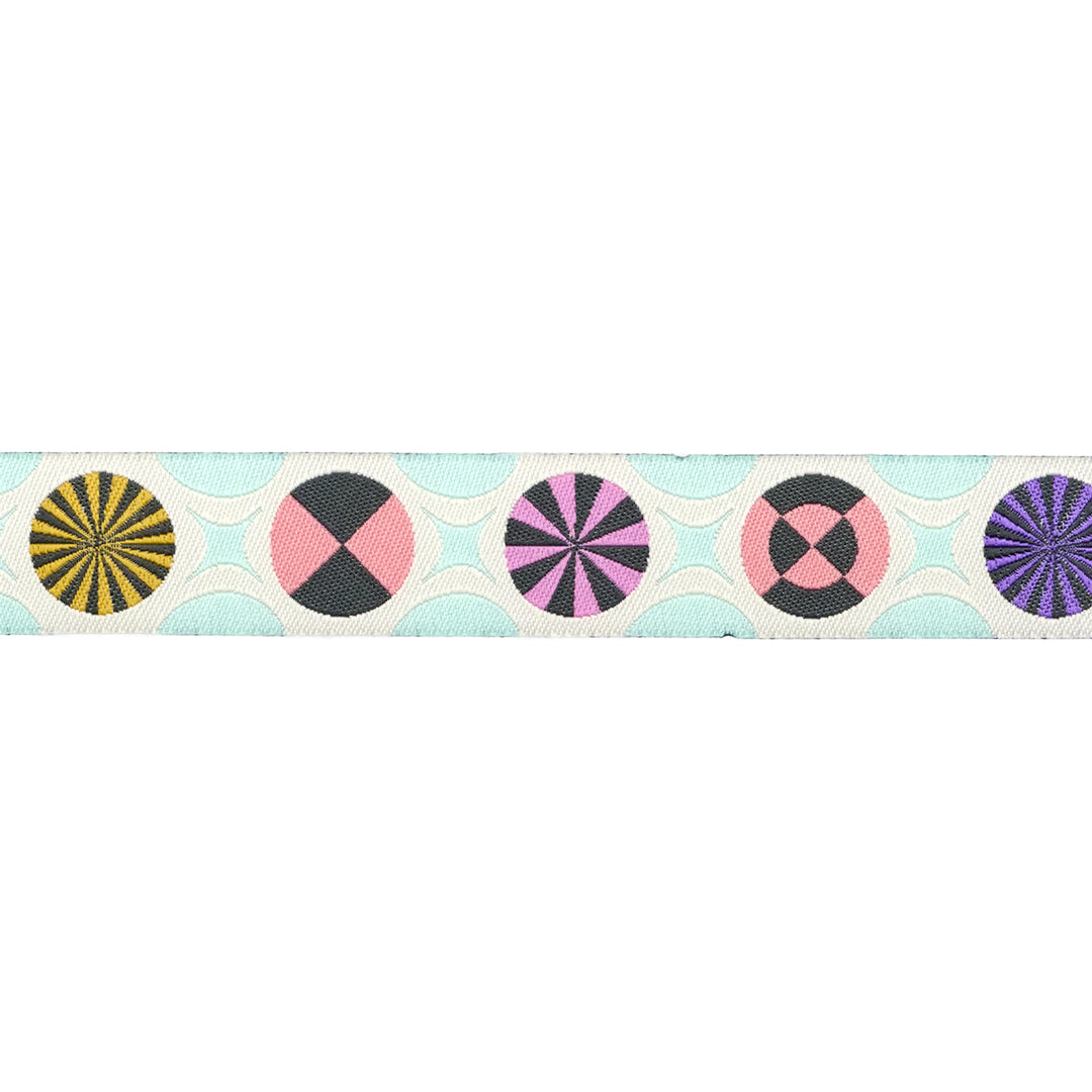 Prince Charming Deja Vu - Taffy in Sugar Rush - 7/8" width - by Tula Pink - One Yard (Preorder)