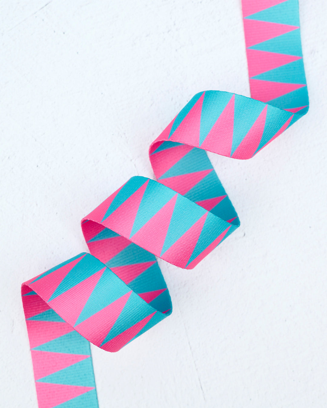 Sawtooth Webbing in Poolside - 1-1/2" width - by Renaissance Ribbons