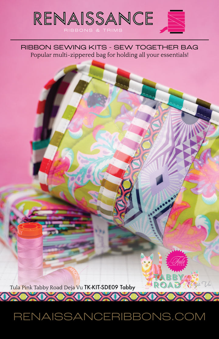 Sewing Kit - Sew Together Bag in Tabby Road