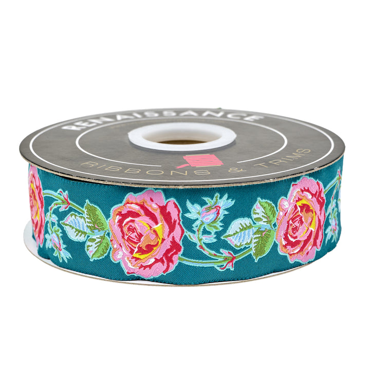 Market Days - Rosey Outlook - 1-1/2" width - by Stacy Peterson - One Yard (Preorder)
