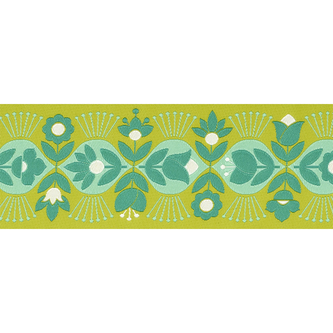 Legendary - Beg Your Garden in Apple - 1-7/8" width - by Tula Pink - One Yard (Preorder)