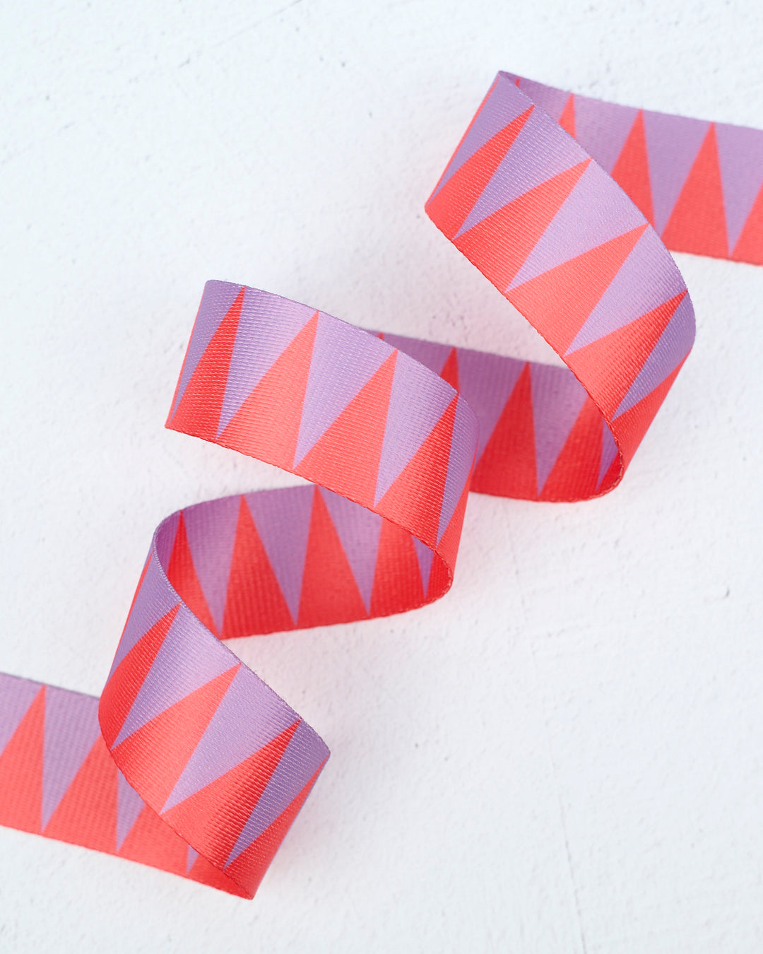 Sawtooth Webbing in Lavender Citrus - 1-1/2" width - by Renaissance Ribbons