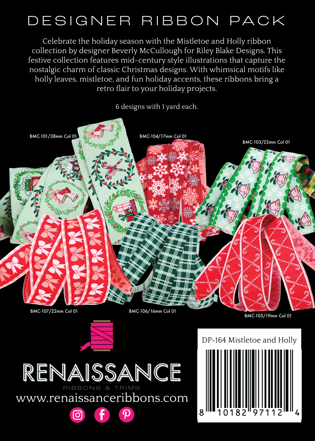 Mistletoe and Holly - Designer Pack