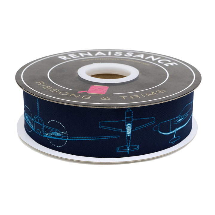 PREORDER - High Flight - Airshow - 1-1/2" width - by Sarah Thomas - One Yard