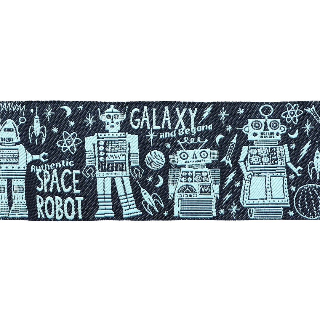 PREORDER - 3, 2, 1... Blastoff - Space Robot in Night Sky 2" - by Stacy Iest Hsu - One Yard