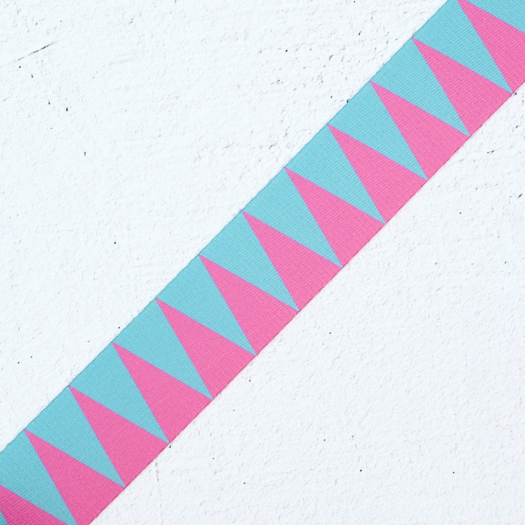 Sawtooth Webbing in Poolside - 1-1/2" width - by Renaissance Ribbons