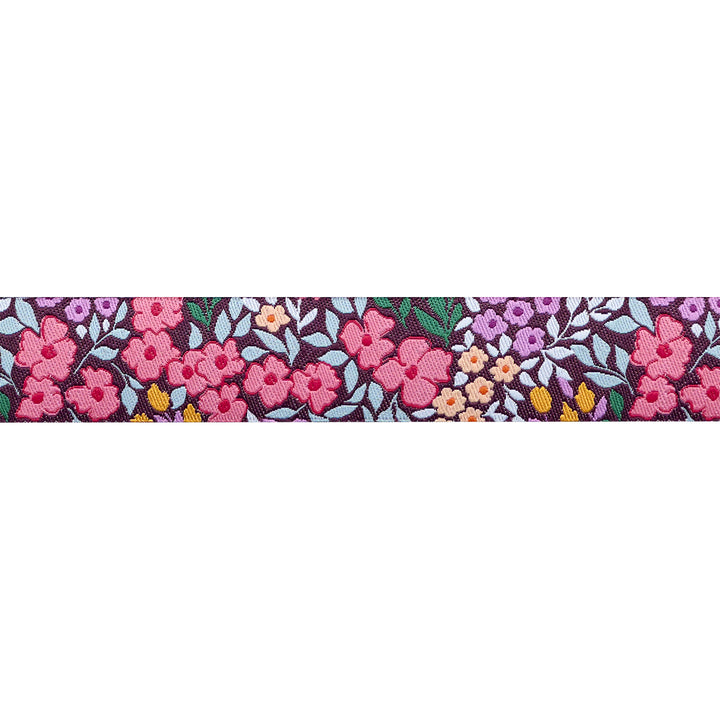 Sunset Cottage - Petalfield in Purple - 7/8" width - by Stephanie Organes - One Yard (Preorder)