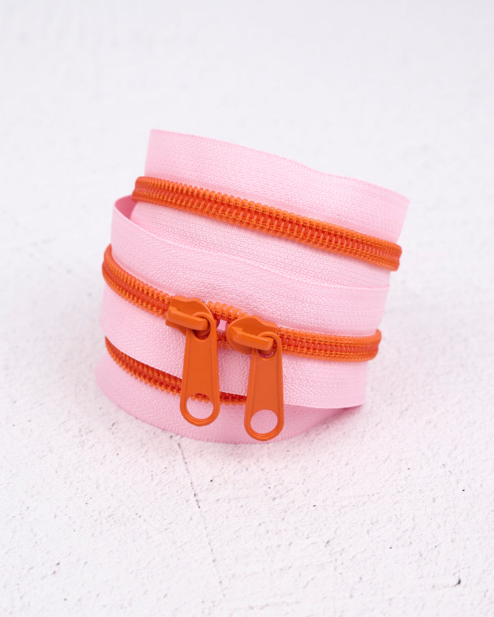 Grapefruit - Handbag Zipper - Renaissance Ribbons