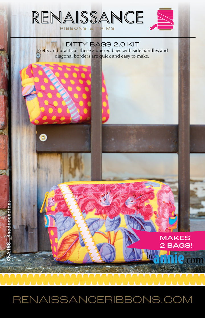 Sewing Kit - Ditty Bags 2.0 - Rhododendron