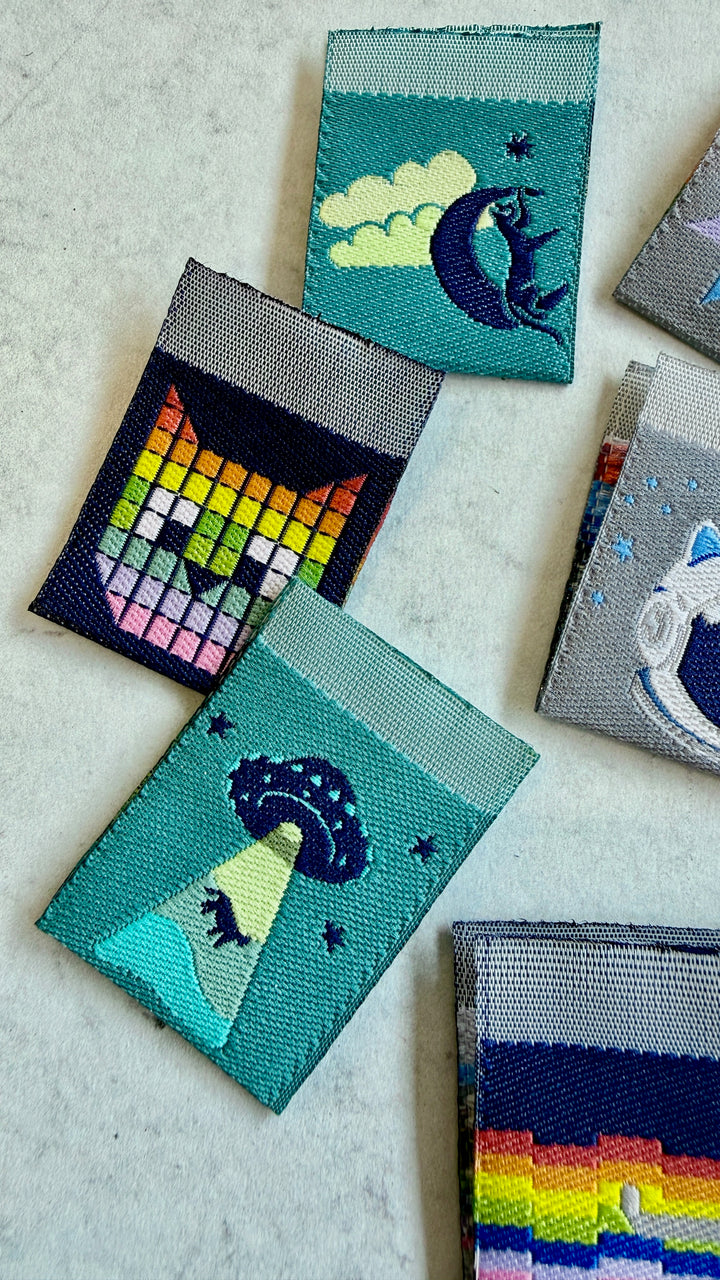 Meowter Space - Woven Label Pack