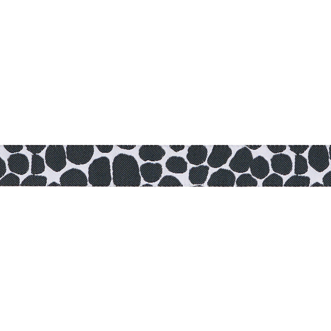 Jumble in Black - 5/8" width - Kaffe Classics 2024 - One Yard