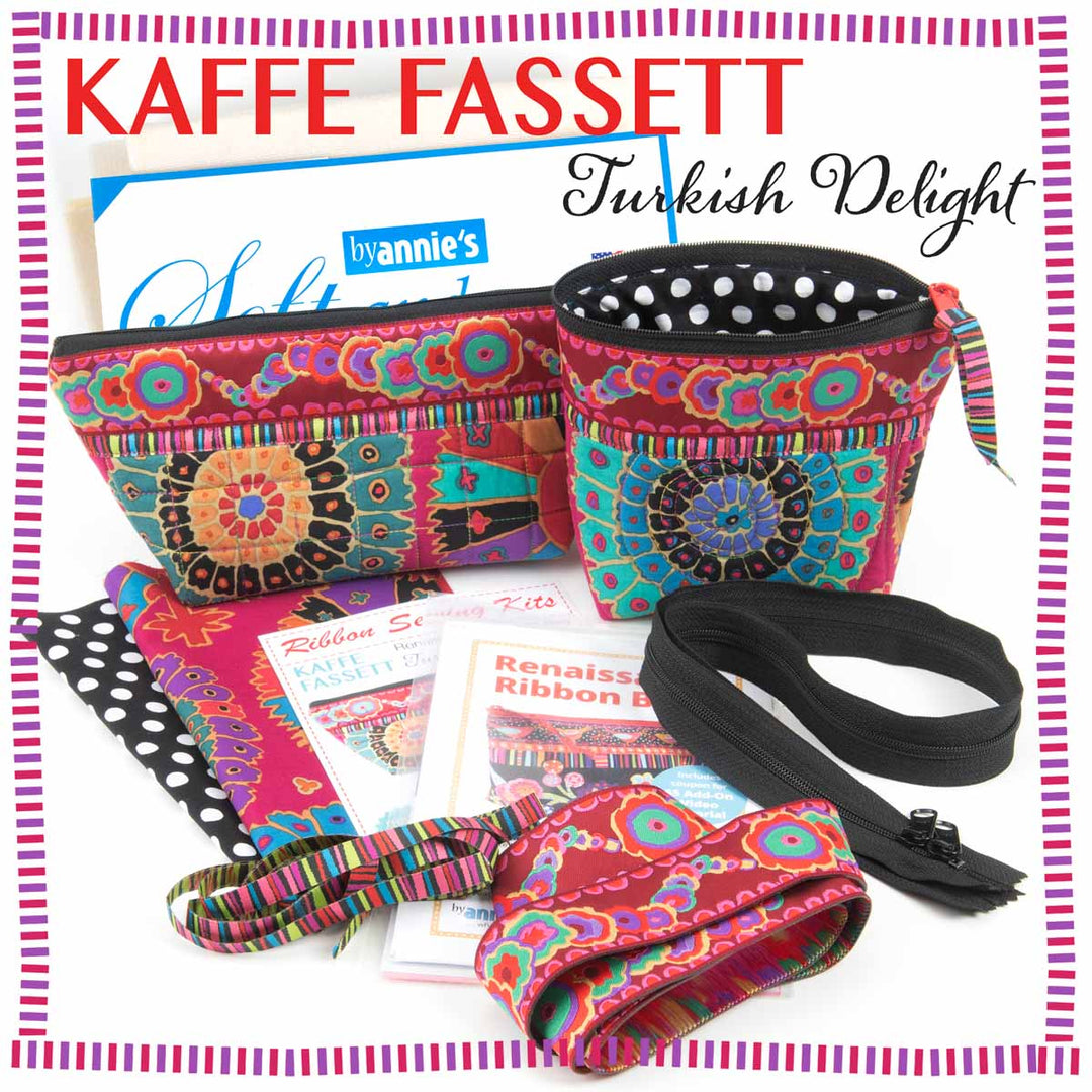 Kit-Zipper Bags-Kaffe Fassett Turkish Delight