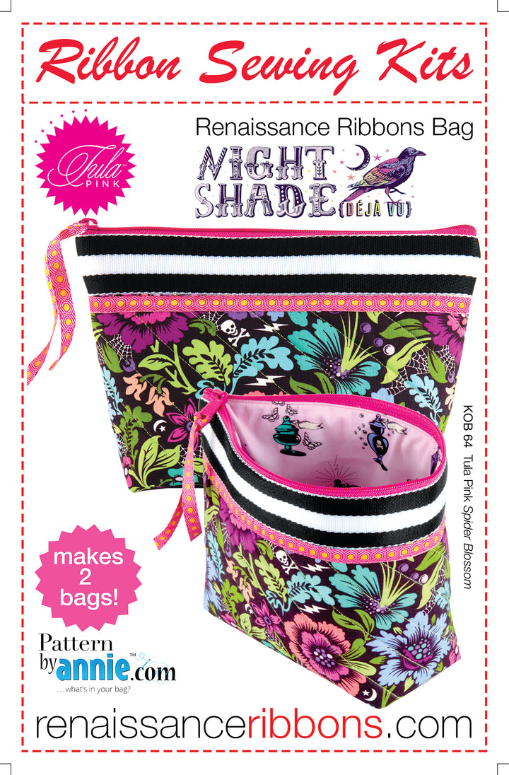 Kit-Zipper Bags-Tula Pink Nightshade