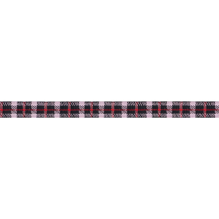 Cheery Plaid - 3/8" width - Gingerbread Christmas - One Yard