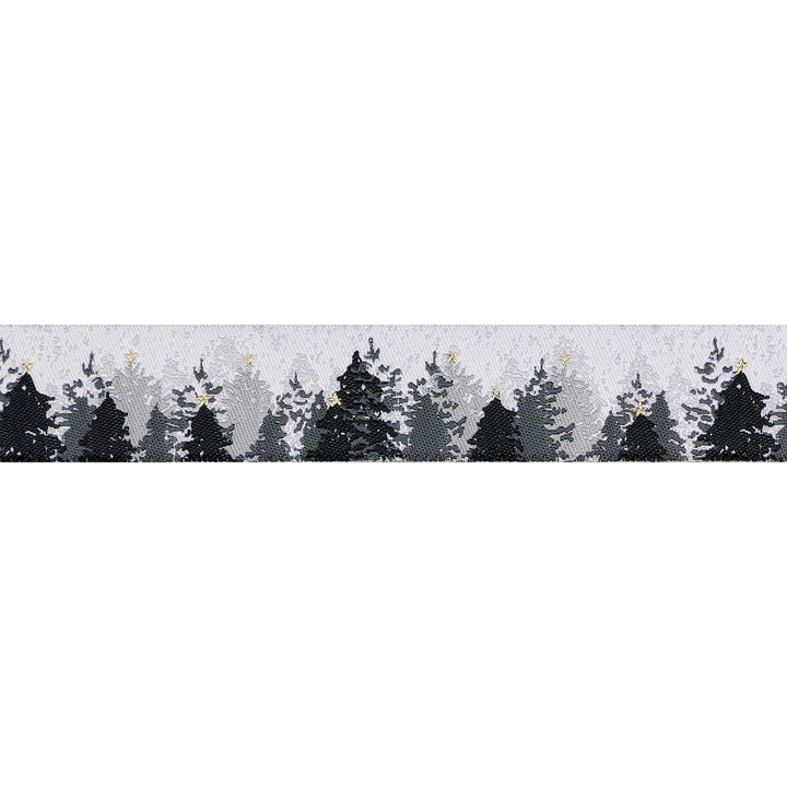 Winter Forest - 7/8" width - Farmhouse Christmas - One Yard