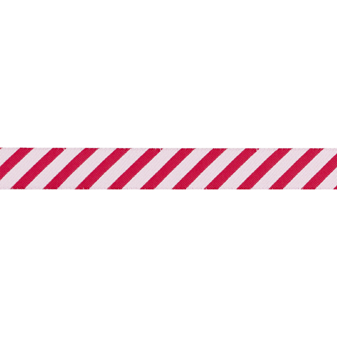 Candy Cane Stripe - 5/8" width - Classic Christmas - One Yard