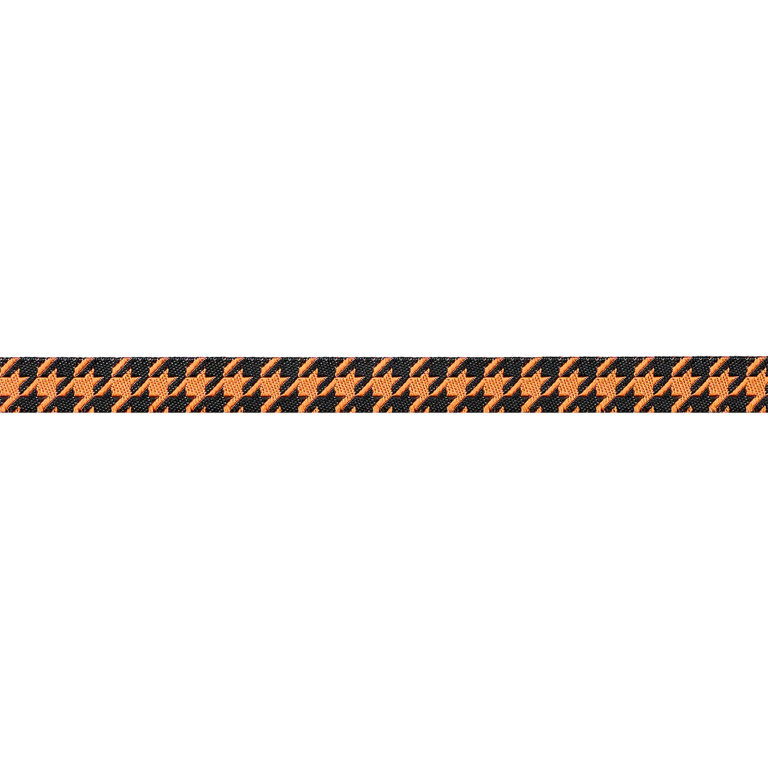 PREORDER - Home Sweet Haunt - Hounds Tooth in Pumpkin - 3/8" width - by Stacy Iest Hsu - One Yard