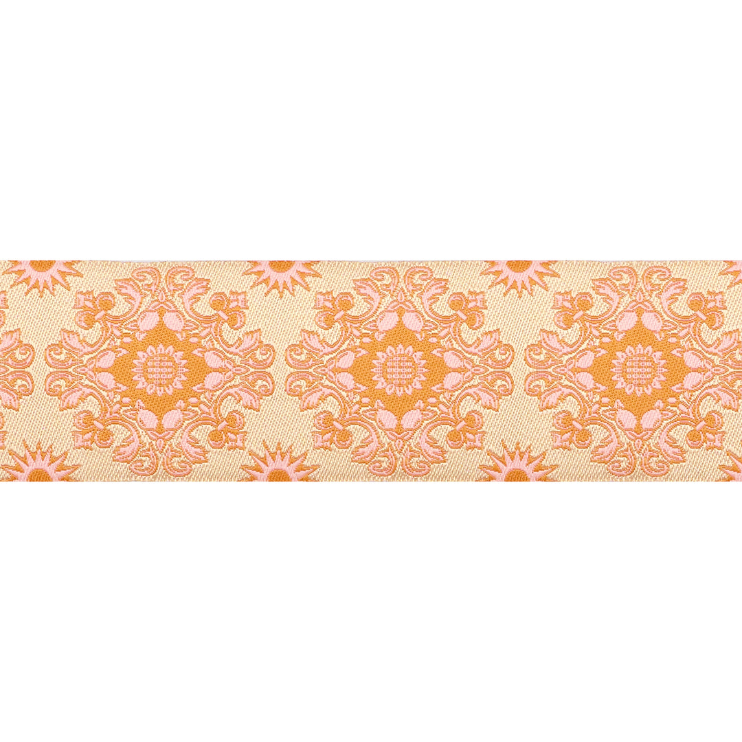 PREORDER - Portofino in Orange - 1-1/2" width - La Dolce Vita by Stacy Peterson - One Yard