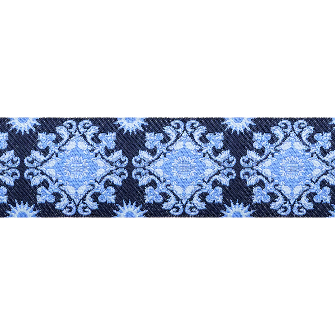 PREORDER - Portofino in Blue - 1-1/2" width - La Dolce Vita by Stacy Peterson - One Yard