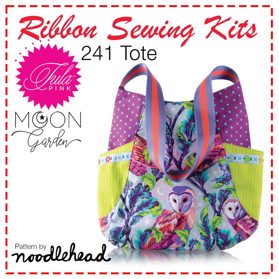Sewing Kit-241  Tote-Tula Pink Owl Dusk