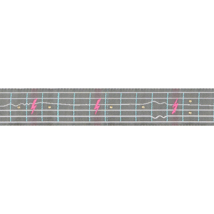 PREORDER - Teddy and the Bears - Fret Board in Oyster - 7/8" - by Sarah Watts - One Yard