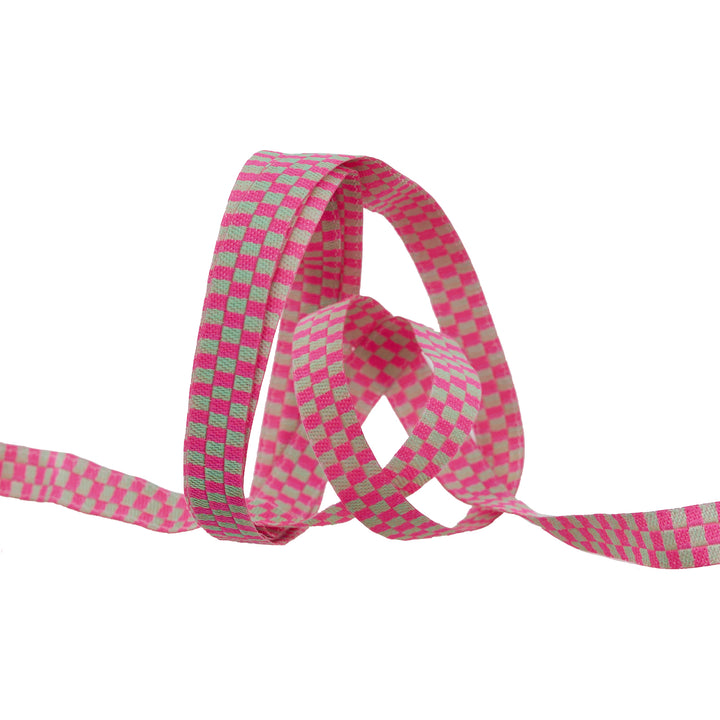 PREORDER - Check Please in Cosmic - 1/4" width - Tula Pink Untamed - One Yard