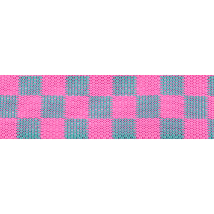 PREORDER - 1-1/2" Webbing - Check Please in Cosmic - Tula Pink Untamed - One Yard