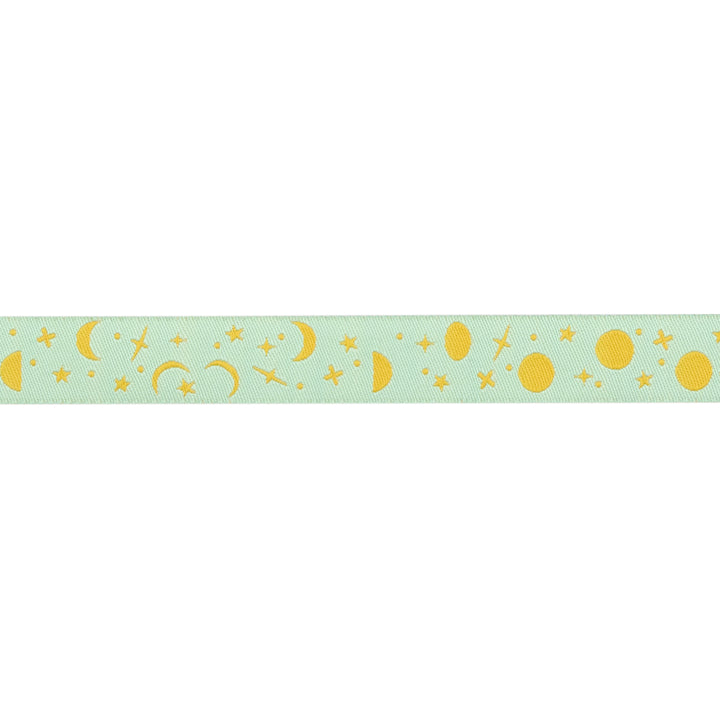 PREORDER - True Colors 2025 - Space Sprinkles in Papaya - 5/8" width - by Tula Pink - One Yard