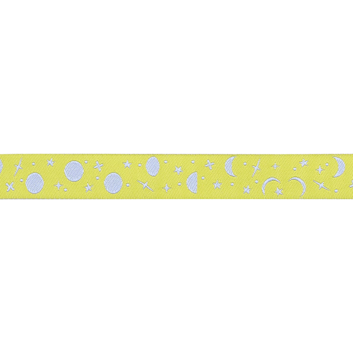 PREORDER - True Colors 2025 - Space Sprinkles in Lightning Bug - 5/8" width - by Tula Pink - One Yard