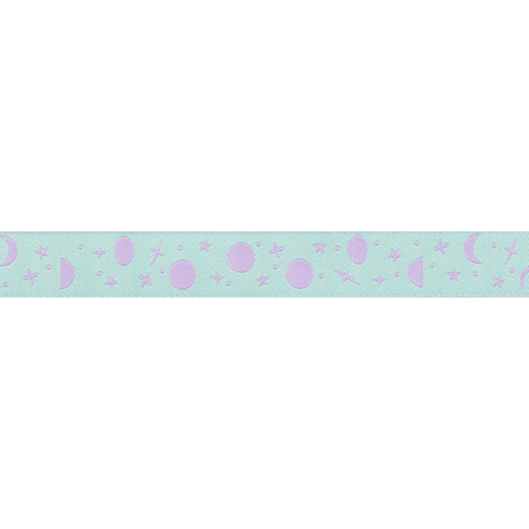 PREORDER - True Colors 2025 - Space Sprinkles in Frozen Berry - 5/8" width - by Tula Pink - One Yard