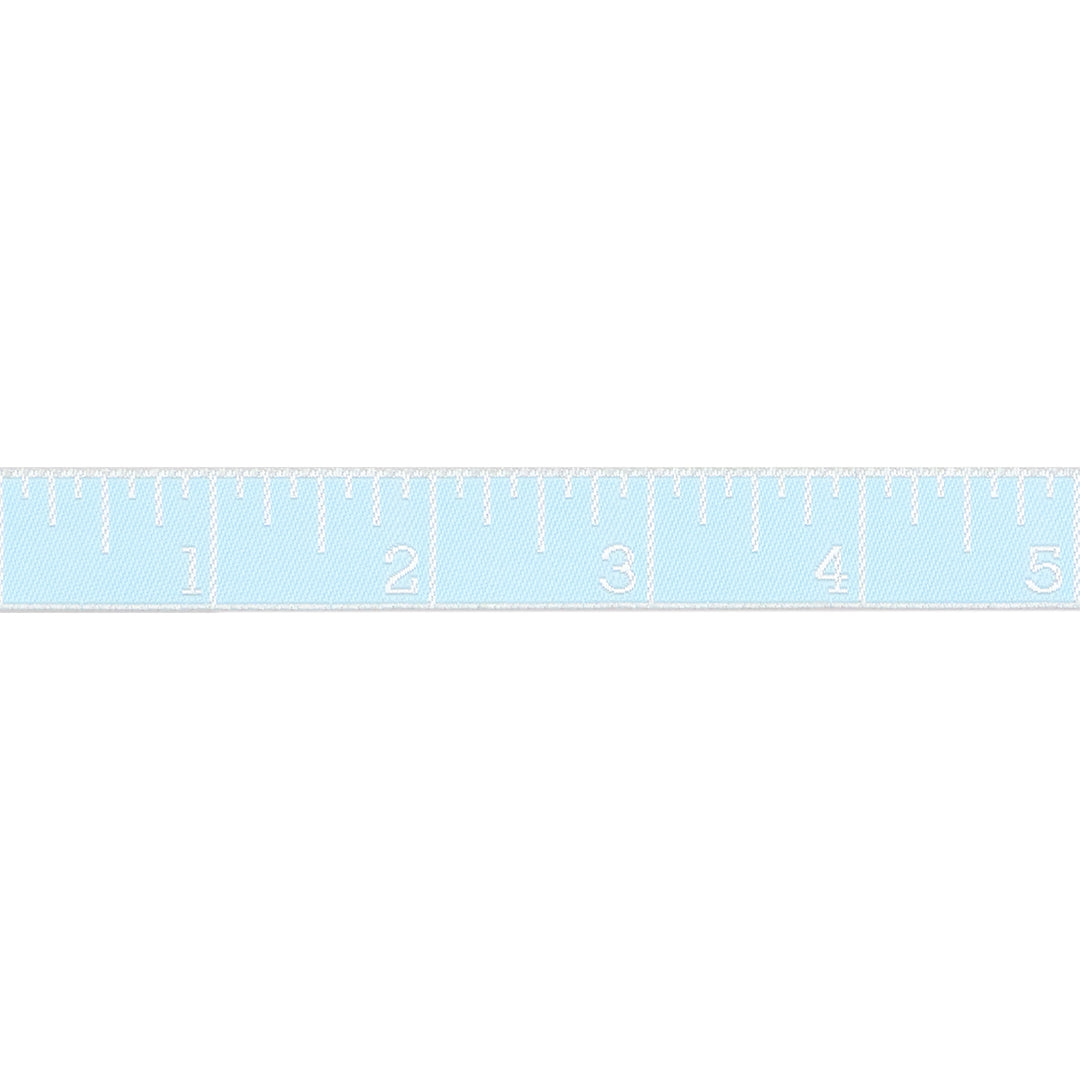 True Colors 2025 - Measure Twice in Waterfall - 5/8" width - by Tula Pink - One Yard