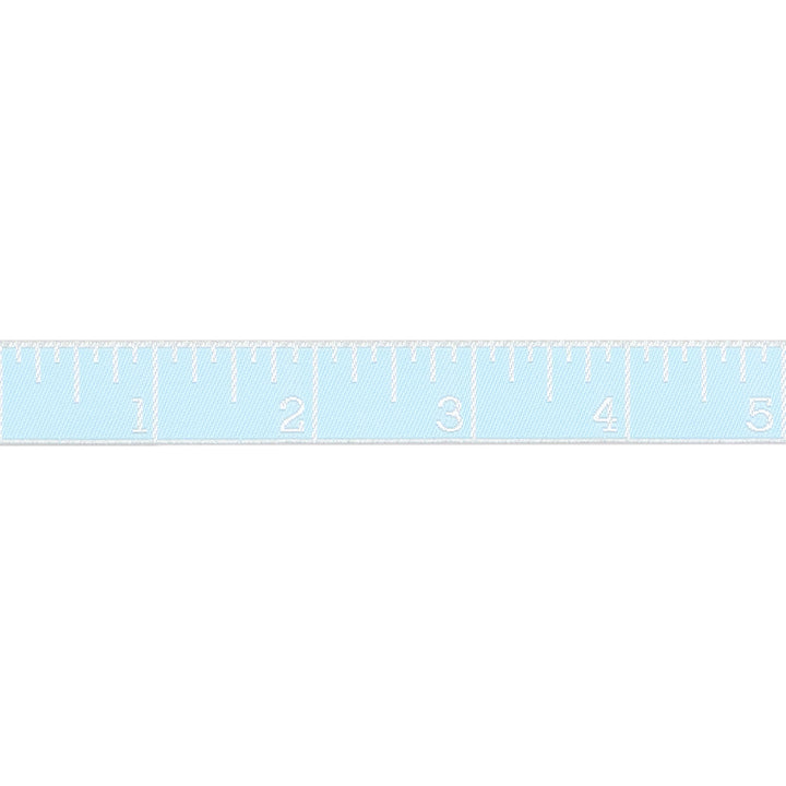 True Colors 2025 - Measure Twice in Waterfall - 5/8" width - by Tula Pink - One Yard