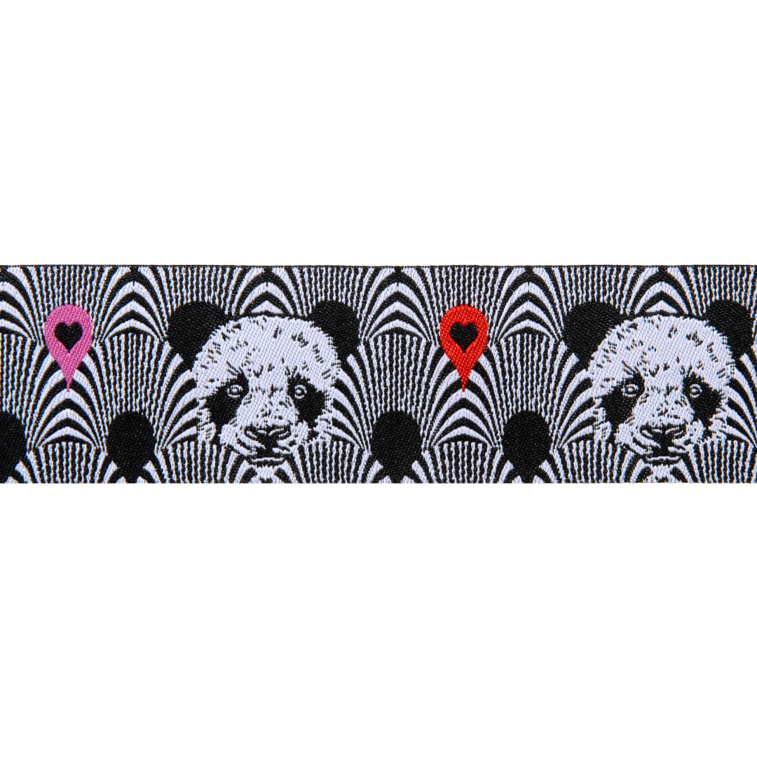 Pandas Lovers - Tula Pink Linework - 1-1/2"