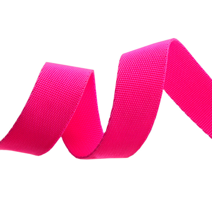 Cosmic/Pink 1" - Tula Pink Everglow Webbing - by the yd