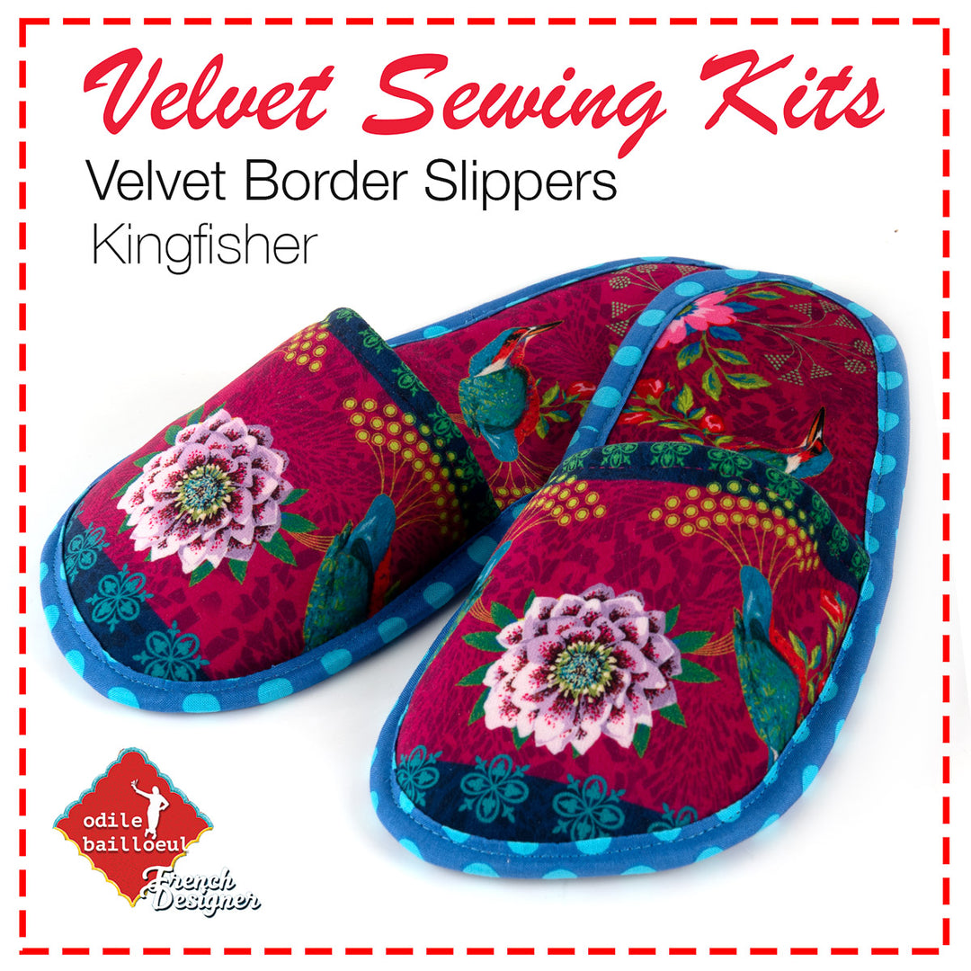 Velvet Slippers Kit - KingFisher