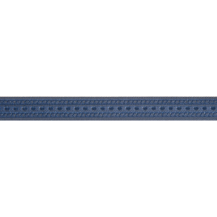 Woven dot Navy 15mm  by the yd