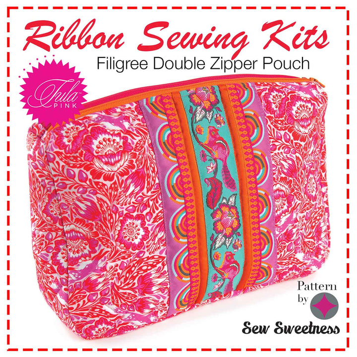 Sewing Kit-Filigree Chipper Pink- Tula Pink