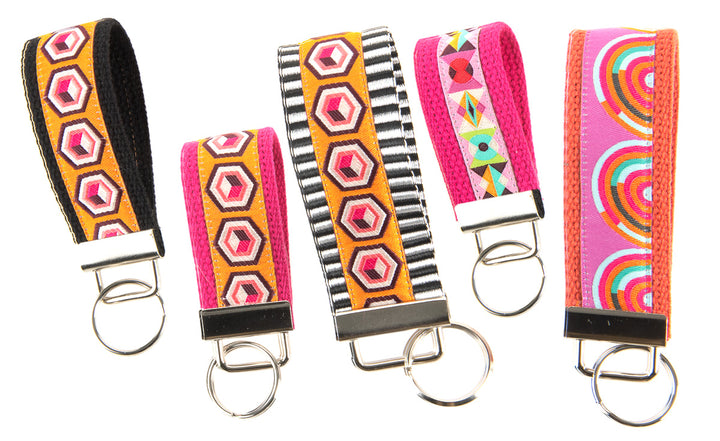 Set of 4 Key Fob hardware 1.25"