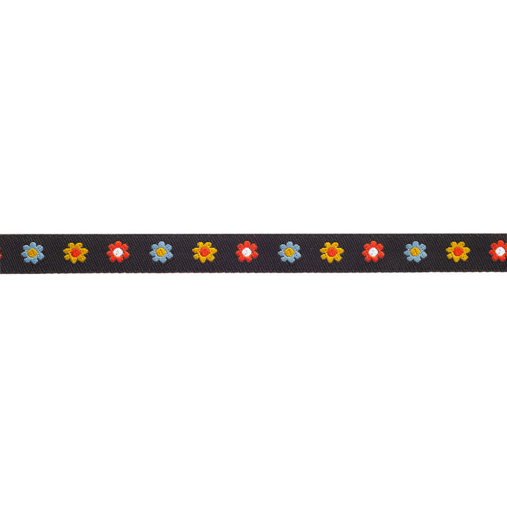 Tiny Flowers-Blk-Dinara -3/8"-by the yd