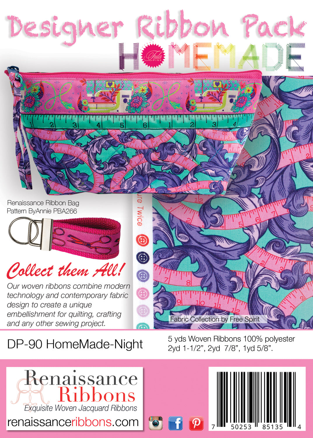 Tula Pink-HomeMade Night-Designer Pack