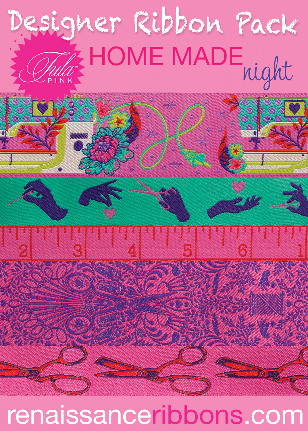 Tula Pink-HomeMade Night-Designer Pack
