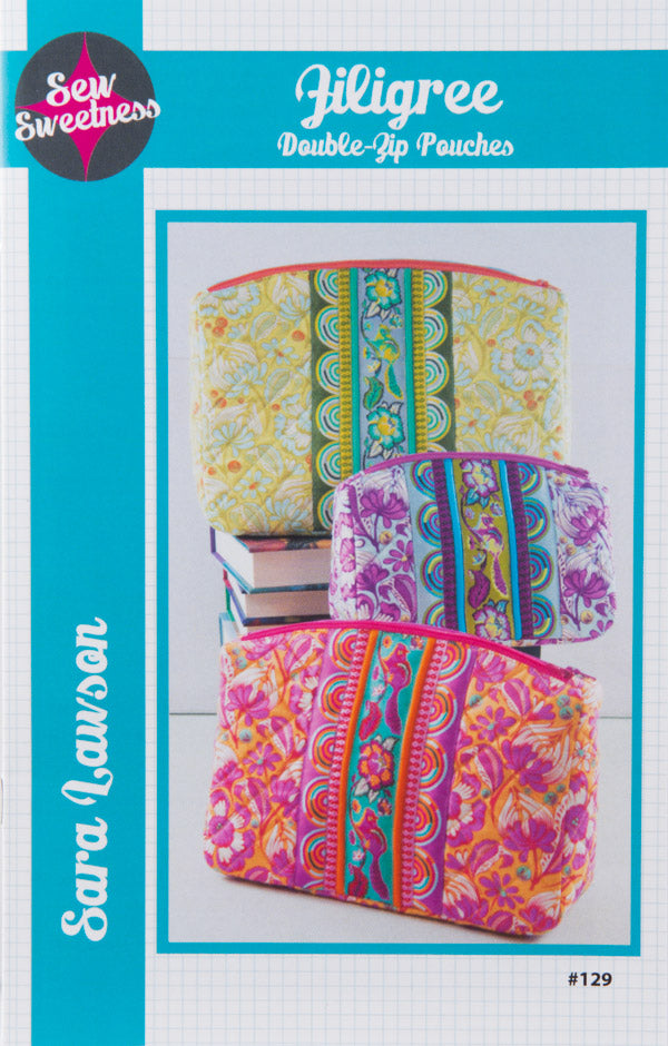 Sew Sweetness Filigree Double - Zip Pattern - Renaissance Ribbons ...