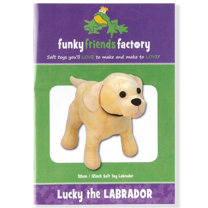 P-Lucky the Labrador  Funky Friends Pattern