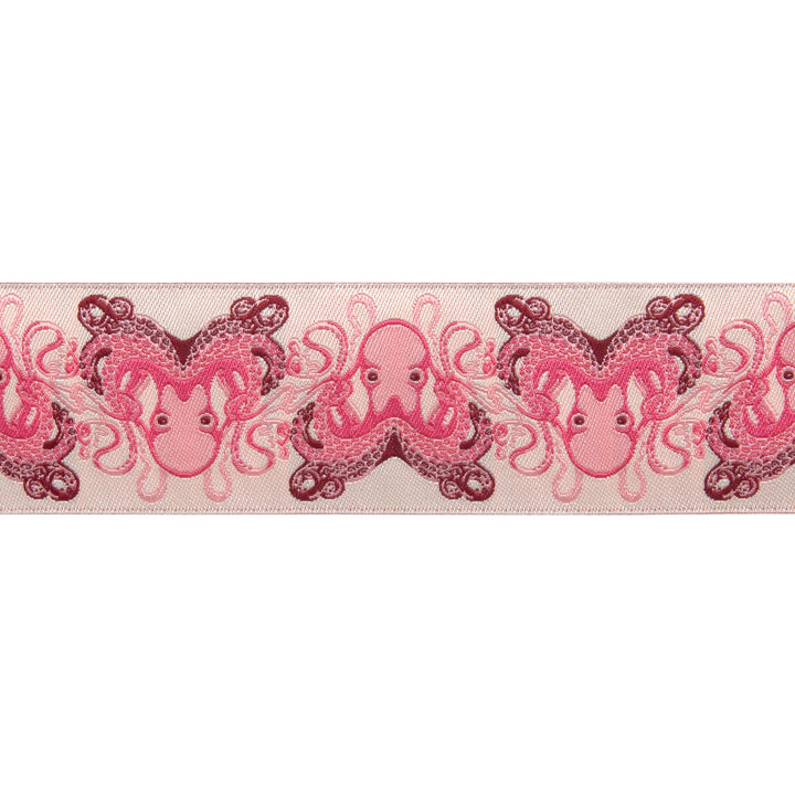 Pink Octogarden  - Tula Pink - 1-1/2"- by the yard