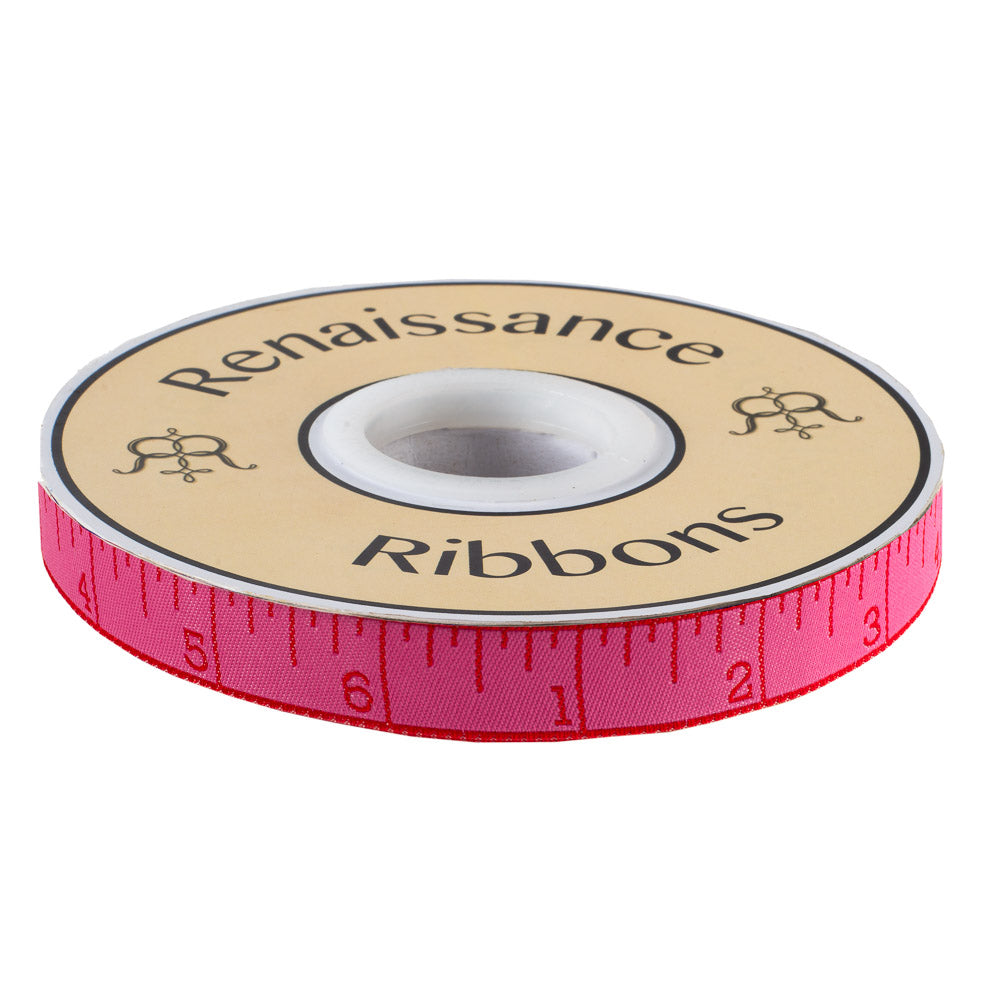 Measure Twice, Night Pink-Tula Pink-5/8"-by the yd