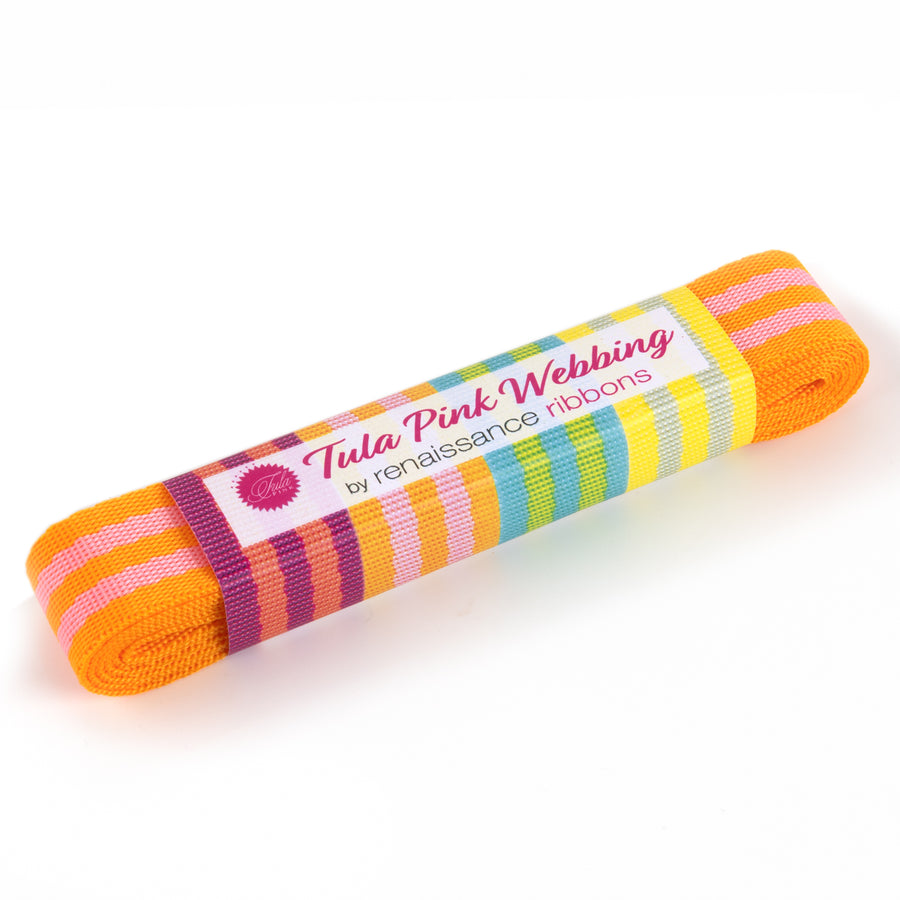 Tula pink webbing 1 tks subs 6 packs renaissance ribbons